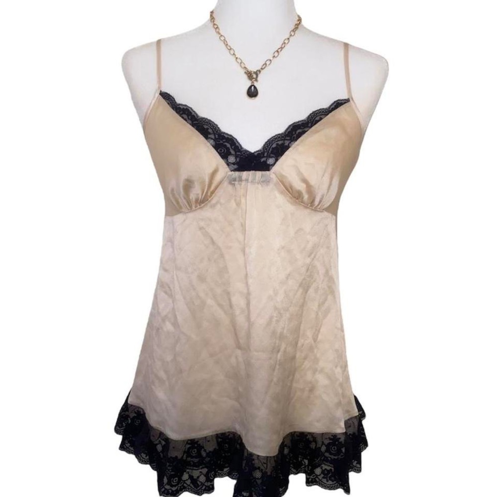 Vintage Victoria’s Secret Silk Babydoll Dress